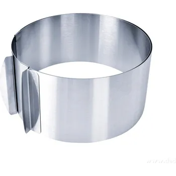 Forma na pečení CREMO | nastavitelná pekařská a cukrářská forma | nerez | Ø 16–28 cm