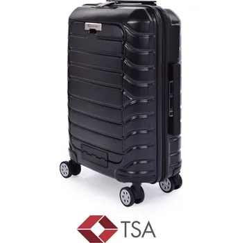 FC TRAVELLER PILOT | kabinový kufr na notebook 55 cm | výklopná přihrádka, TSA zámek & 4 kolečka 360°