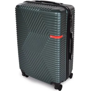 FC TRAVELLER | střední cestovní kufr 66 cm | 4 kolečka 360°, TSA zámek & výsuvná rukojeť | petrolejový