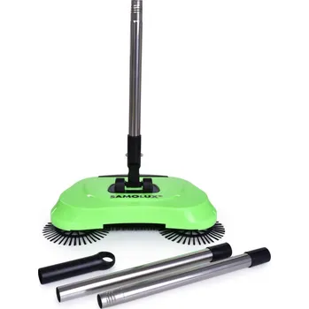 Vysavač SAMOLUX® | Ruční zametač na tvrdé podlahy | bez elektřiny | 3v1