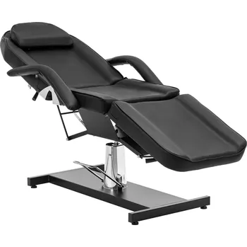 Masážní stůl physa Kosmetické lehátko - 180 x 58 x 67 - 78 cm - 200 kg - černé PHYSA CAPUA BLACK