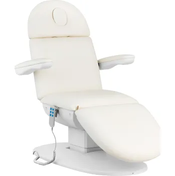 Masážní stůl physa Elektrické kosmetické lehátko - 3 motory - 300 W - 196 x 58 x 56 - 76 cm - 150 kg - bílé PHYSA TERAMO