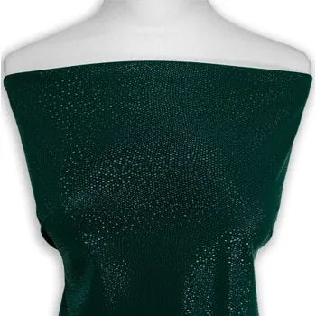 Koženka ZELENÁ počesaná na rubu - metrový textil - Zelená, 140 cm