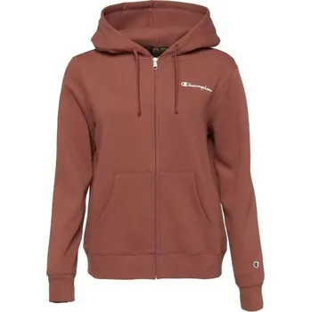Dámská mikina Dámská mikina Champion HOODED FULL ZIP XS Hnědá, Bílá, Červená