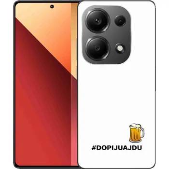 Pouzdro na mobilní telefon Gelový kryt mmCase na Xiaomi Redmi Note 13 Pro 4G/Poco M6 Pro - pivní motiv 1 bílé pozadí
