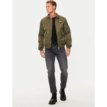 Pánský bomber Schott NYC Bunda bomber 210100RS Zelená Regular Fit S