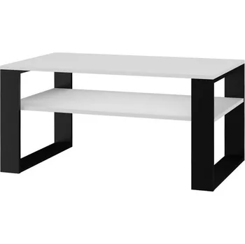 Konferenční stolek Konferenční stolek Sava 1 Bílá/černá