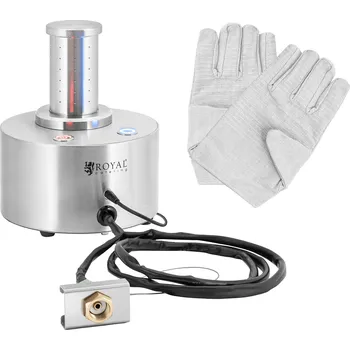 Výrobník ledu Royal Catering RC-DR-02 stříbrná