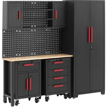 Dílenský regál MSW MSW-GTC-200G 190x47x207 cm 3