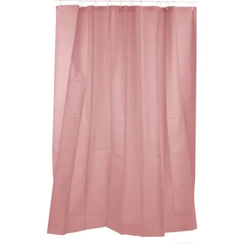 SPA | Koupelnový závěs se 12 kroužky | nepropustný | 180 × 180 cm | růžový
