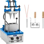 Stroj na výrobu zmrzlinových kornoutů - 2100 W - 50 - 60 ks/h - 60 - 120 s - Royal Catering RC_WMS_16