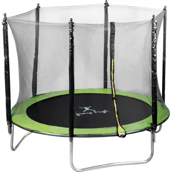 Trampolína Uniprodo Zahradní trampolína - Ø 244 cm - 100 kg - síť UNI_TRAMPOLINE_06