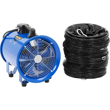 Průmyslový ventilátor MSW Stavební ventilátor - 2 700 m³ / h - Ø 280 mm - 10m hadice MSW-CTFB-25H10