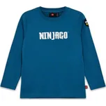 Chlapecké tričko s dlouhým rukávem LEGO® kidswear LWTANO 614 116 Modrá, Bílá, Mix