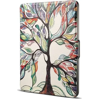 Pouzdro na tablet VSECHNONAMOBIL 48355 ART Zaklápací obal Amazon Kindle Paperwhite 3 / 2 / 1 TREE