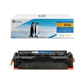 G&G kompatibilní toner s HP W2032A, NT-PH2032Y, HP 415A, yellow, 2100str., POZOR bez čipu NT-PH2032Y-NC
