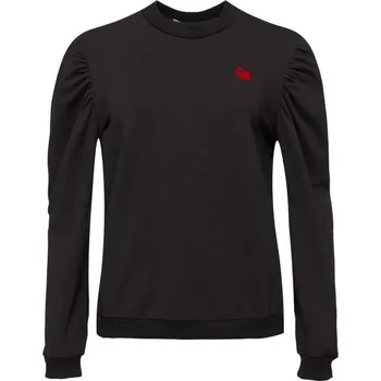 Dámská mikina Dámská mikina ROMADE ZUZBOS L Černá, Červená