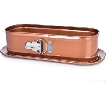 Forma na pečení BIOPAN® | nepřilnavá velká oválná rozkládací forma | 34 cm