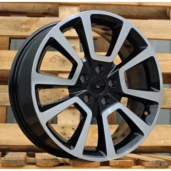 Alu kolo Alu kola Racing Line L1485, 18x7 5x114.3 ET40, černá + leštění vhodné pro Lexus LBX, Nissan Qashqai II (2013-2022), Renault Kadjar, Renault Kangoo III (od 2022), Toyota Corolla Cross