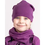 UNUO Dětská merino čepice Homeless, Ostružinová S