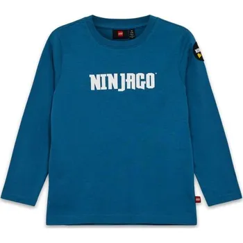 Chlapecké oblečení Chlapecké tričko s dlouhým rukávem LEGO® kidswear LWTANO 614 128 Modrá, Bílá, Mix