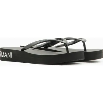 Dámské žabky Dámské žabky XVQS07 XN118 00002 černé - Emporio Armani 36