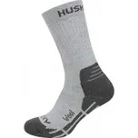 Husky ALL-WOOL sv. šedá M (36-40) ponožky