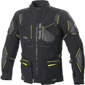 Moto bunda BÜSE bunda TRAVEL PRO black/yellow - 60