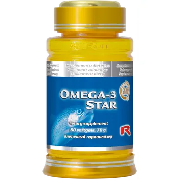 Přírodní produkt STARLIFE OMEGA-3 STAR, 60 kapslí