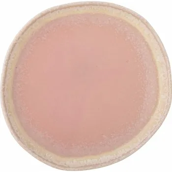 Talíř Bloomingville Louisa kameninový talíř 21 cm, růžová, 82060535