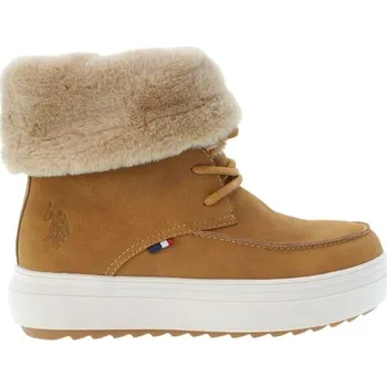 Dámská obuv Dámská zimní obuv U.S. POLO ASSN. ICY 37 Hnědá, Bílá