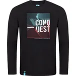 Pánské tričko - LOAP Alek, černá Barva: Černá, Velikost: M