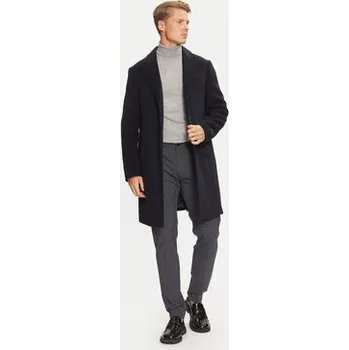 Dámské kalhoty Liu Jo Kalhoty z materiálu QF4243 T2678 Tmavomodrá Regular Fit 52