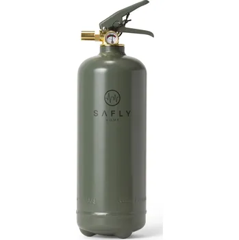 Hasicí přístroj Hasicí přístroj SAFLY HOME práškový, 2 kg, ABC Barva: Zelená