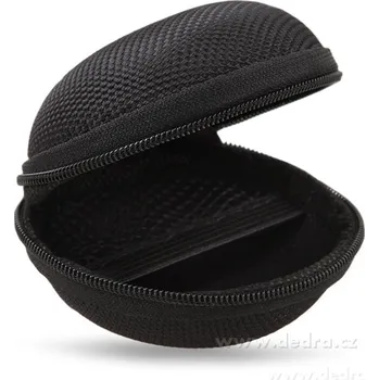 Příslušenství pro sluchátka FC TRAVELLER | cestovní pouzdro na sluchátka & nabíječku | pevné skořepinové pouzdro Ø 8 cm | černé
