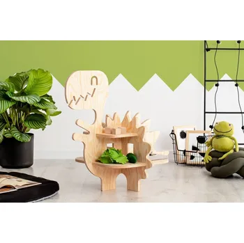 úložný prostor na hračky Dřevěný úložný box 3v1 T-REX Adeko