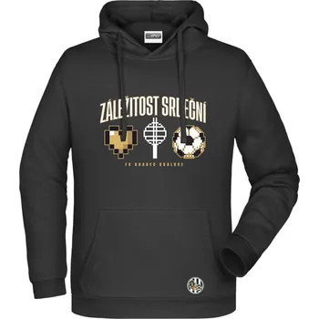 Pánská mikina JAKO Mikina FCHK - Záležitost srdeční černá