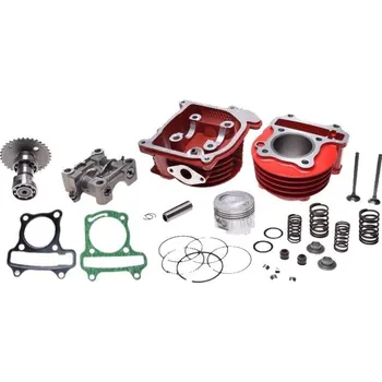 Motor pro motocykl Baotian Válec + hlava Baotian 80ccm Q4T Testa Rosa ZD0024