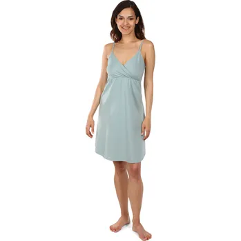 Těhotenské noční prádlo Moniel kojící a těhotenská košilka/šaty na ramínka Pastel mintová Velikost: XXL