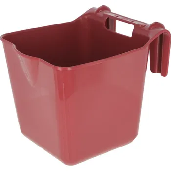 kbelík Kerbl Závěsný plastový žlab na vodu a krmivo HangOn 13l Barva: Rosé