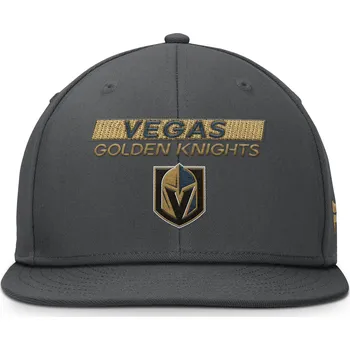Kšiltovka Fanatics Pánská kšiltovka Vegas Golden Knights NHL AP Rink Prime Structured Mid Crown Adj. Squarevisor Snapback