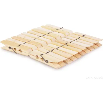 Kolíček na prádlo GoEco® | 20 ks bambusové kolíčky na prádlo