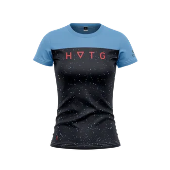 Cyklistické oblečení HIGH VOLTAGE - dres Defender Prime WMN saturday blue/midnight blue XXL