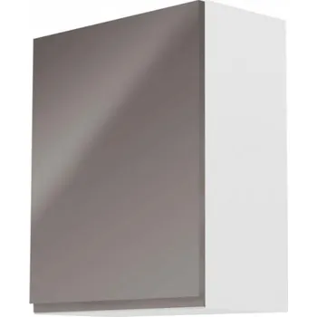 Kuchyňská skříňka Kuchyňská skříňka Aurora G601F levá bílá / bílá extra vysoký lesk