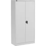 Fromm & Starck Kovová skříň - 180 cm - 4 police - sivá STAR_MCAB_29