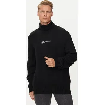 Dámské oblečení Karl Lagerfeld Jeans Rolák 246D2000 Černá Regular Fit M