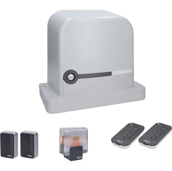 Sada pohonu NICE ROBUS400 set dle foto, max 400kg, Max. délka křídla: 8m, Hřeben MOD4