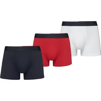 Boxerky Pánské boxerky Tommy Hilfiger EVERYDAY MICRO 3P S Tmavě modrá, Červená, Bílá