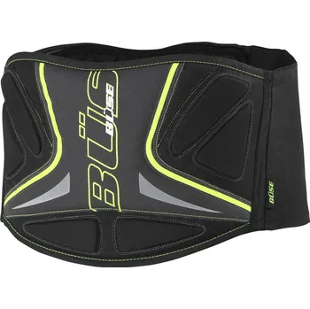 Motocyklový chránič hrudi a pátěře BÜSE ledvinový pás ULTIMATE black/fluo yellow - 3XL