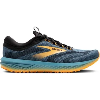 Pánská běžecká obuv Pánská běžecká obuv BROOKS REVEL 7 M 12 Modrá, Černá, Oranžová